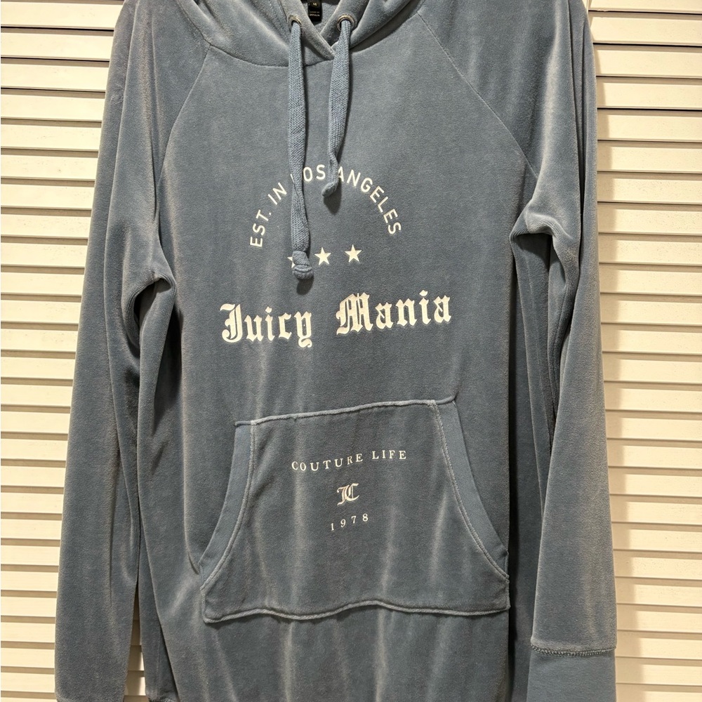 Juicy Couture Gray Hoodie Dress